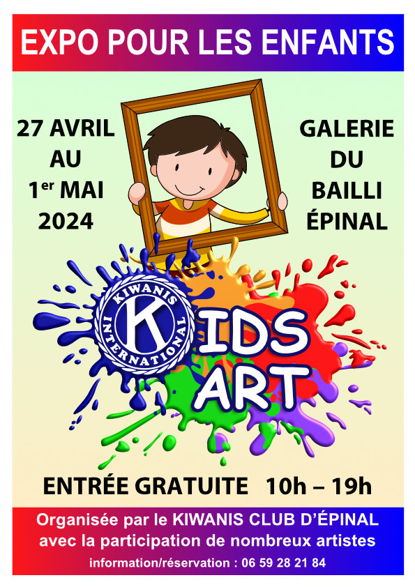 Kids'Arts: exposition peinture pour les enfants